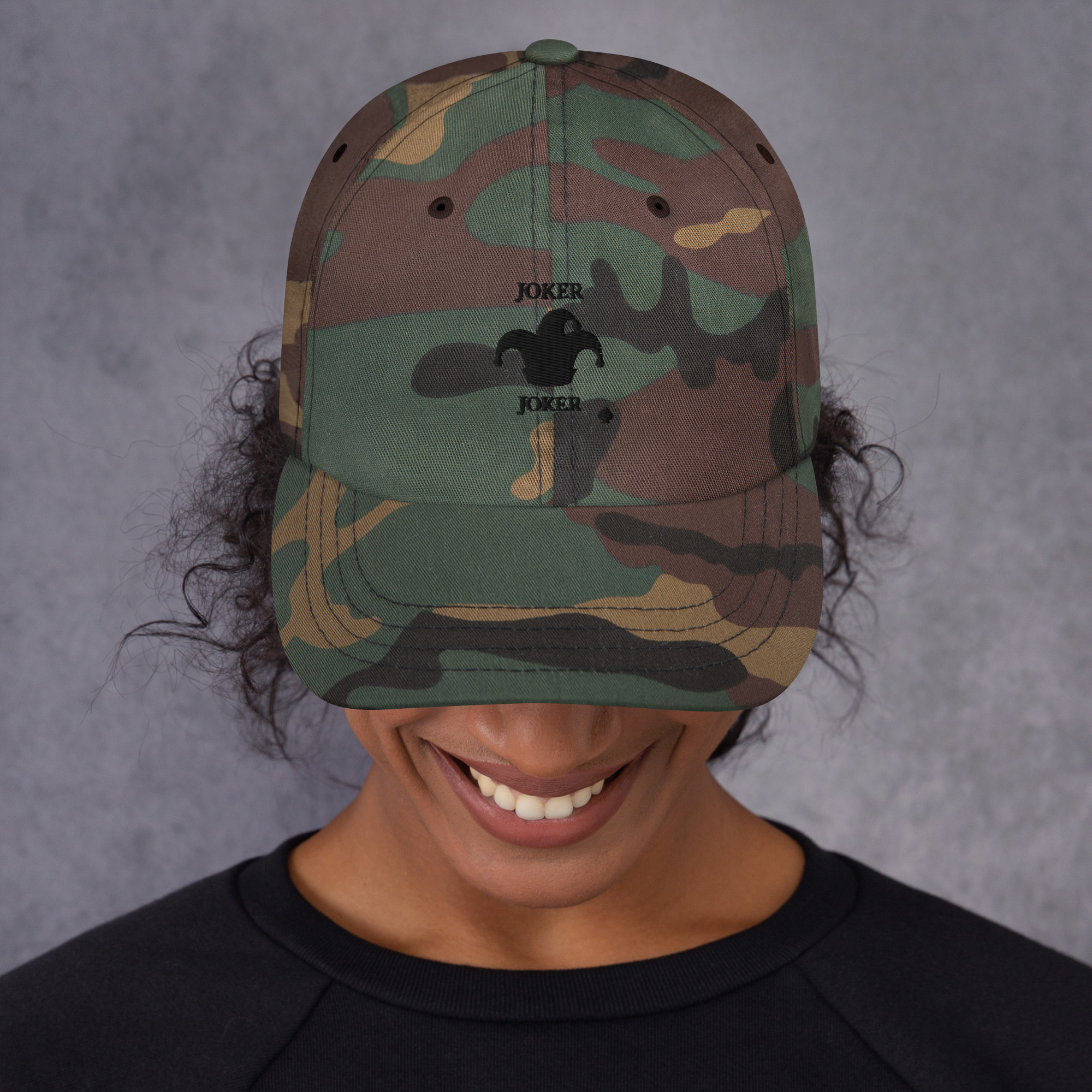JOKER CARD (Variety Colors) Baseball Hat - Image 3